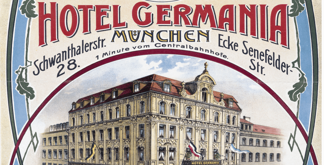 Hotel Germania 1900 Gründung München